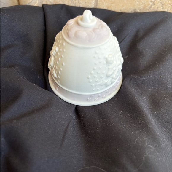 Lladro 1987 Porcelain Christmas Ornament Bell Holiday Vintage Collectible - Picture 5 of 6